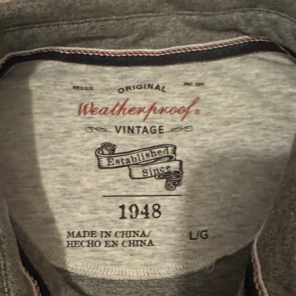 Weatherproof Charcoal Polo Shirt - Picture 2 of 3